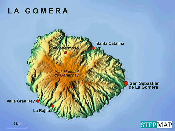 StepMap-Karte-La-Gomera